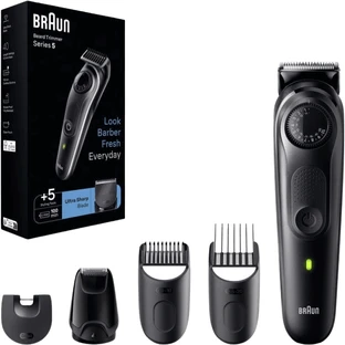 Триммер для бороды Braun Series 5 BT5421 с инструментами для укладки
