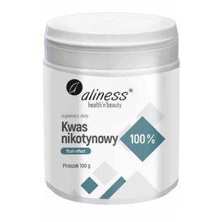 Никотиновая кислота чистый порошок 100% эффект смыва 100 г Aliness