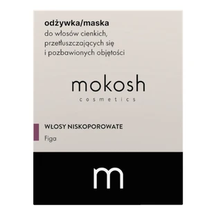 Mokosh, Кондиціонер-маска для тонкого, пористого і млявого волосся, інжир, 180 мл