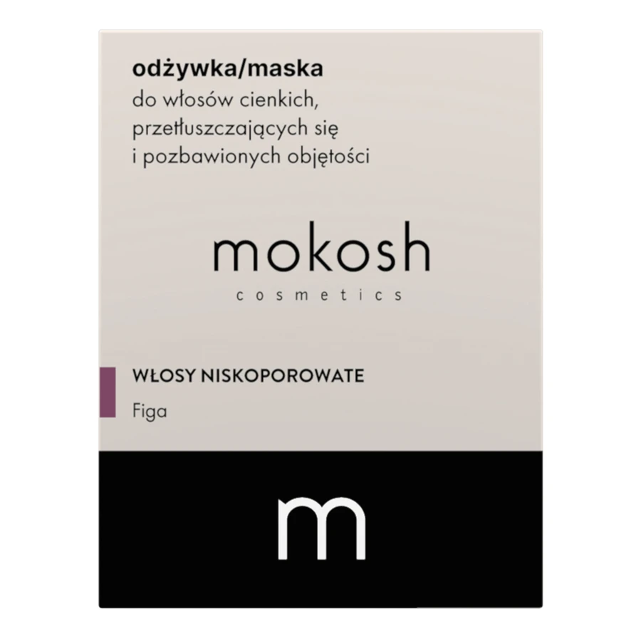 Mokosh, Кондиціонер-маска для тонкого, пористого і млявого волосся, інжир, 180 мл: ціни та характеристики