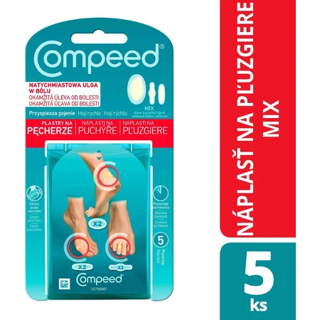 Суміш пластирів Compeed Puzgie 5 шт: ціни та характеристики