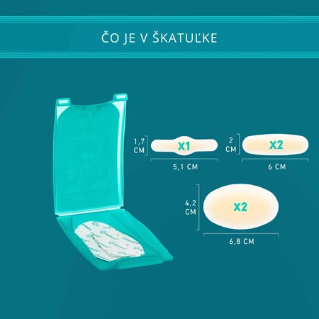 Суміш пластирів Compeed Puzgie 5 шт: ціни та характеристики