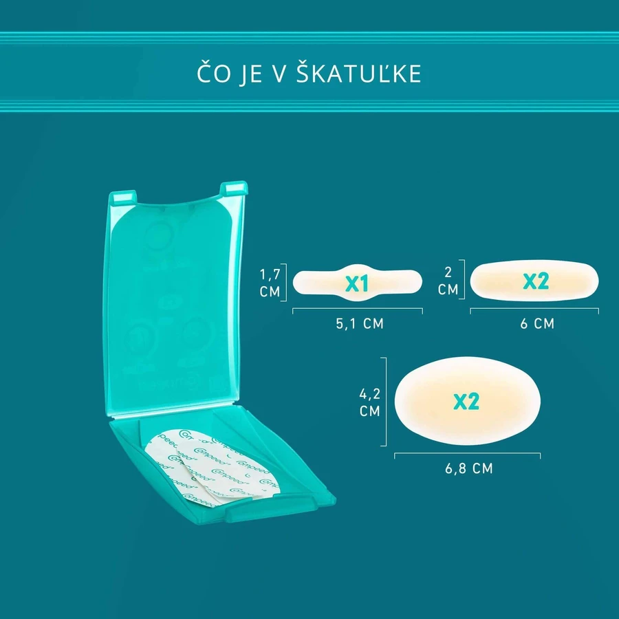 Суміш пластирів Compeed Puzgie 5 шт: ціни та характеристики