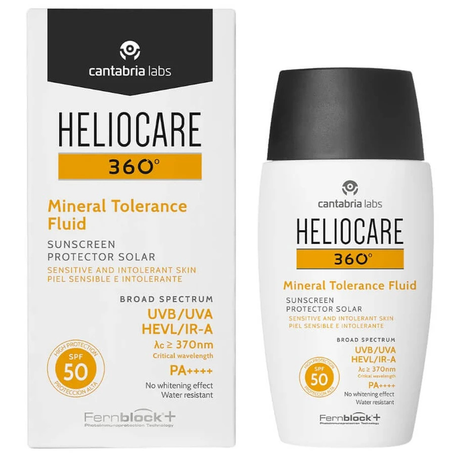 Сонцезахисний флюїд Cantabria Labs Heliocare 360 мінеральний SPF 50, 50 мл: ціни та характеристики