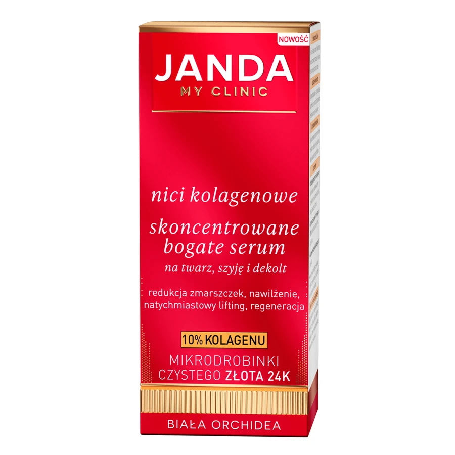 Janda Collagen Threads Концентрированная насыщенная сыворотка для лица, шеи и декольте, 30 мл: цены и характеристики
