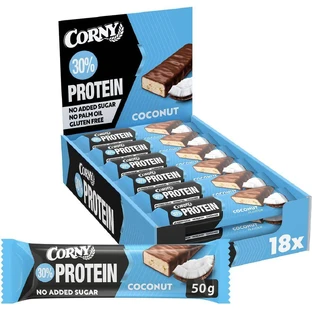 Corny Protein 30% протеїновий батончик кокосовий 50 г