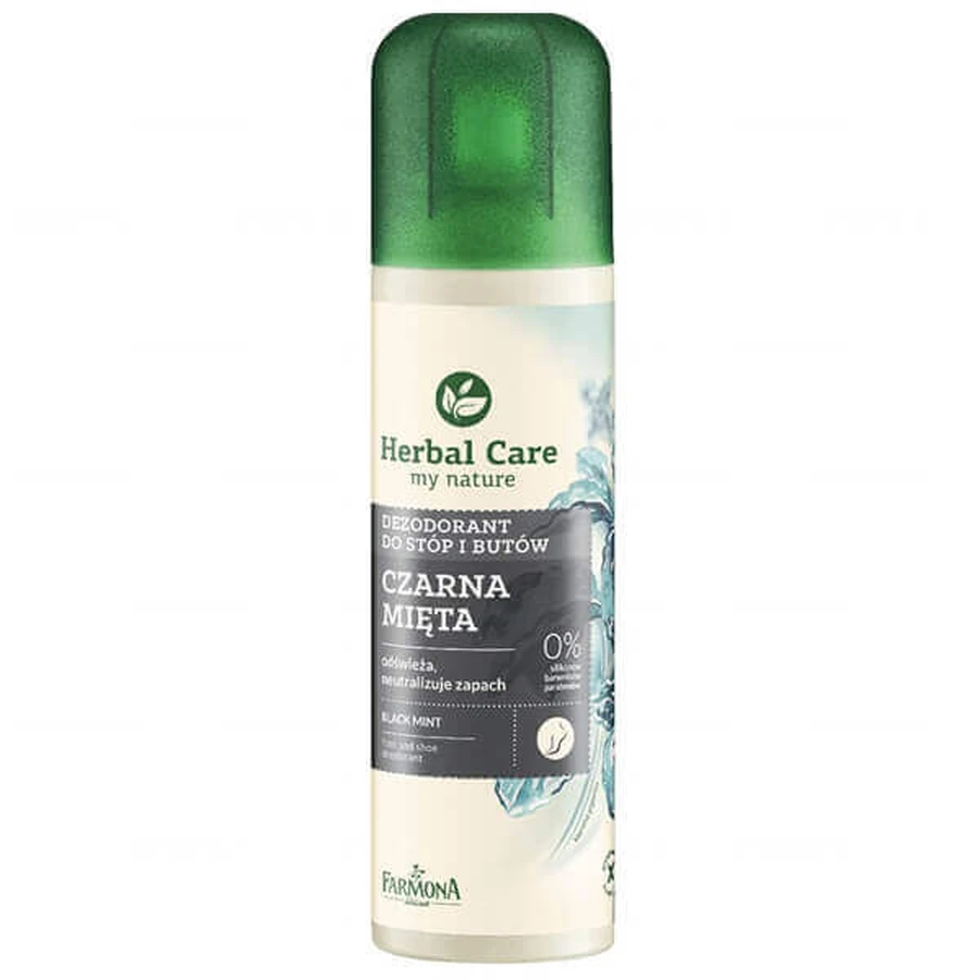 Farmona Herbal Care Black Mita Дезодорант для ніг і взуття, 150 мл: ціни та характеристики