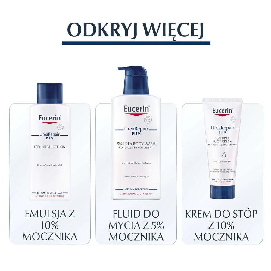 Eucerin UreaRepair Plus, wk крем с 5% мочевины для сухой и огрубевшей кожи, 75 мл: цены и характеристики