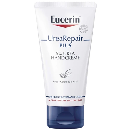 Eucerin UreaRepair Plus, wk крем с 5% мочевины для сухой и огрубевшей кожи, 75 мл: цены и характеристики