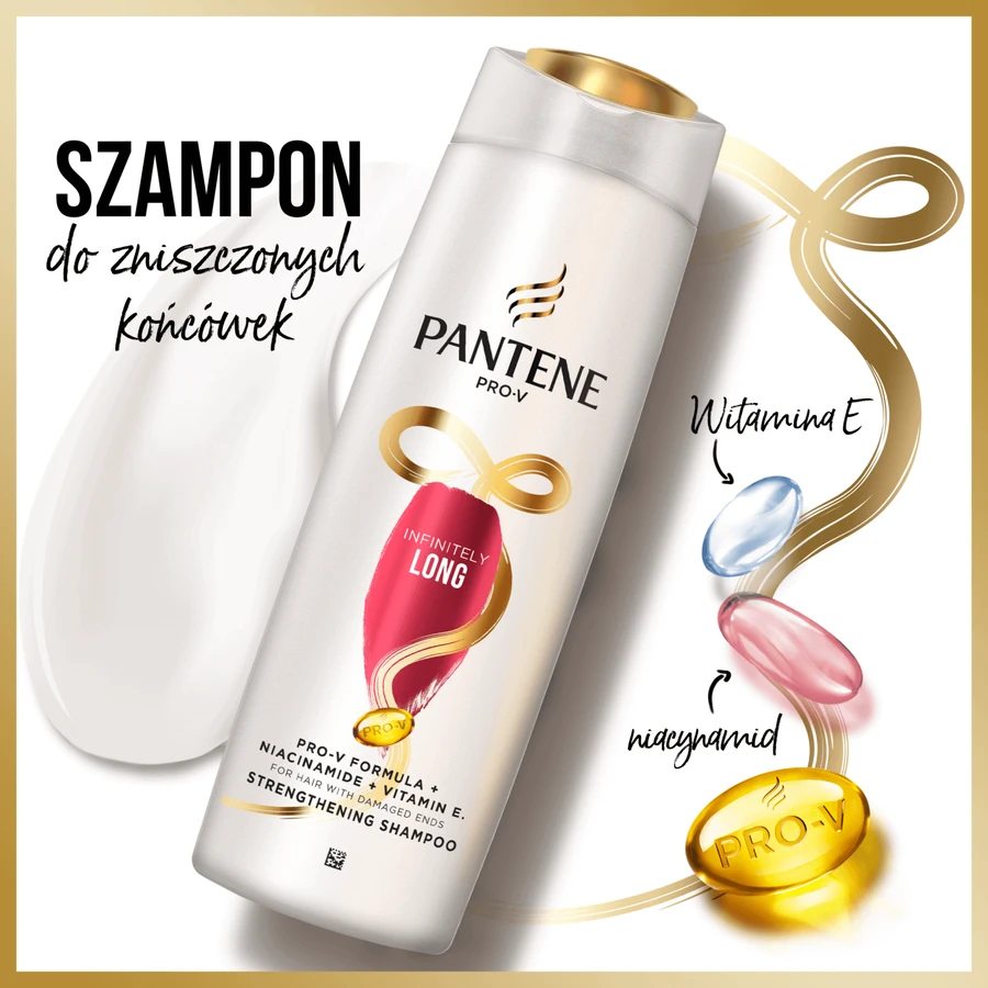 Pantene Infinite Box Set, Укрепляющий шампунь, 400 мл + Укрепляющая сыворотка, 200 мл + Спрей для увеличения объема, 150 мл: цены и характеристики