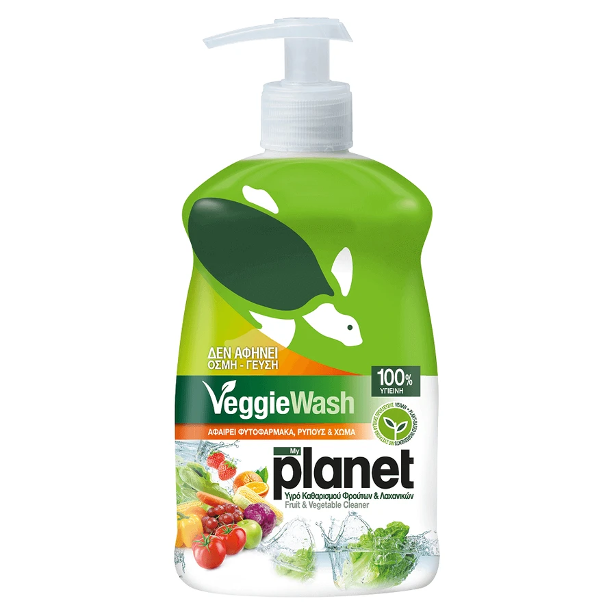 Засіб для миття овочів та фруктів Veggie Wash, 450 мл, Моя планета: ціни та характеристики