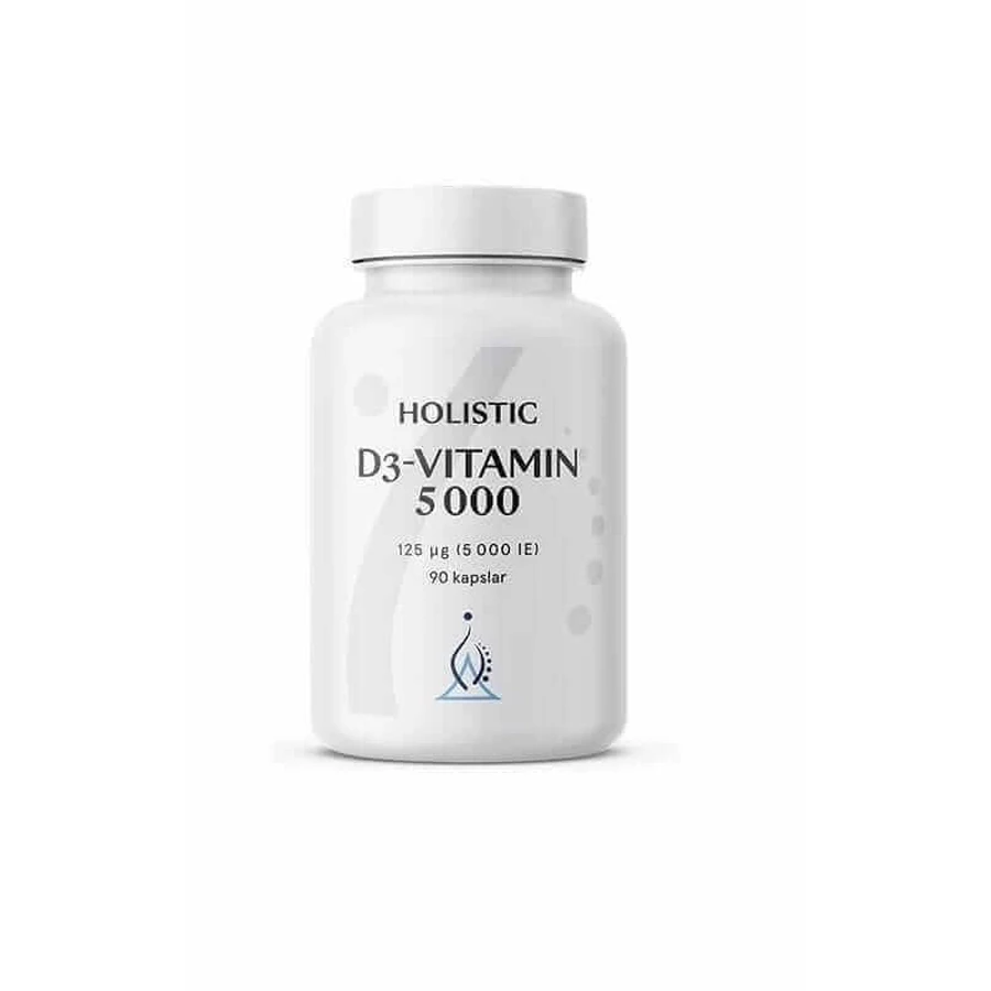 Holistic D3 5000 МЕ, 90 капсул: цены и характеристики