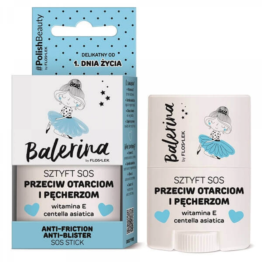 Floslek Balerina SOS палочка против ссадин и блох, 20 г: цены и характеристики