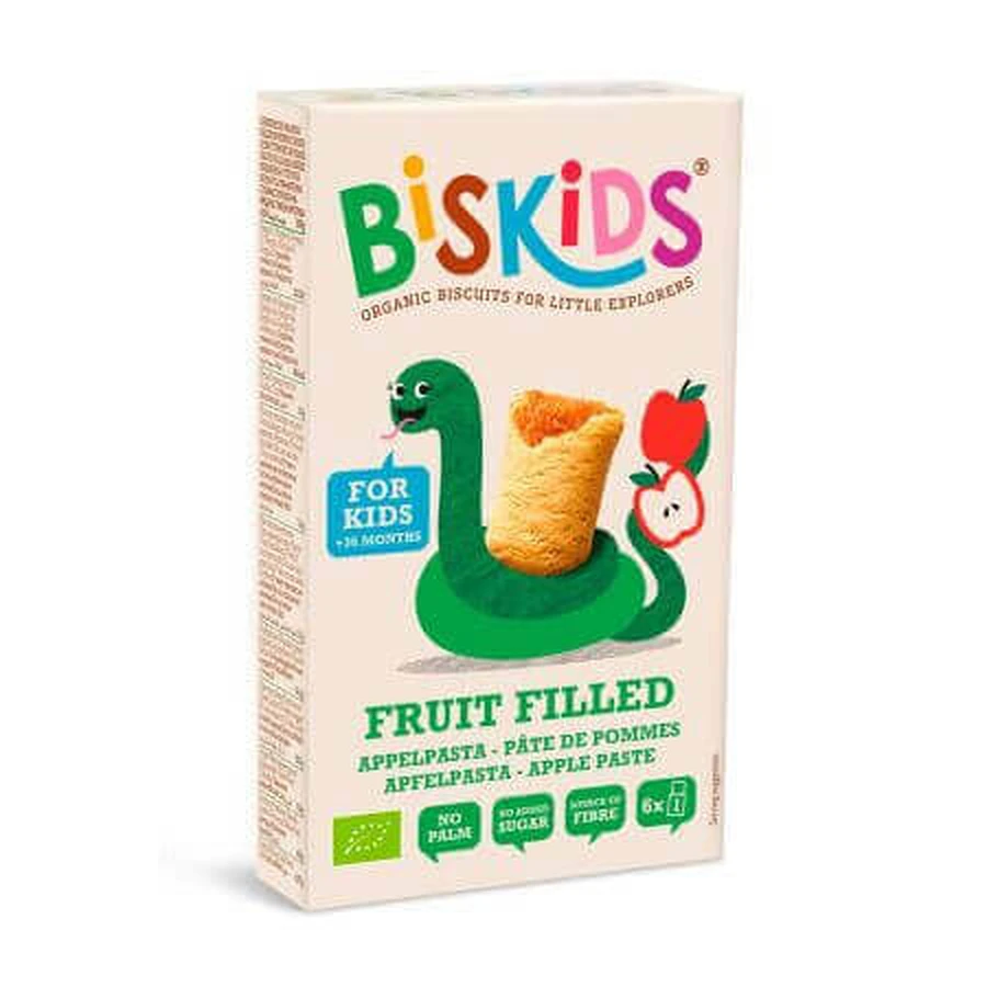 Печенье Biskids Эко Яблоко, 120 г, Белкорн: цены и характеристики