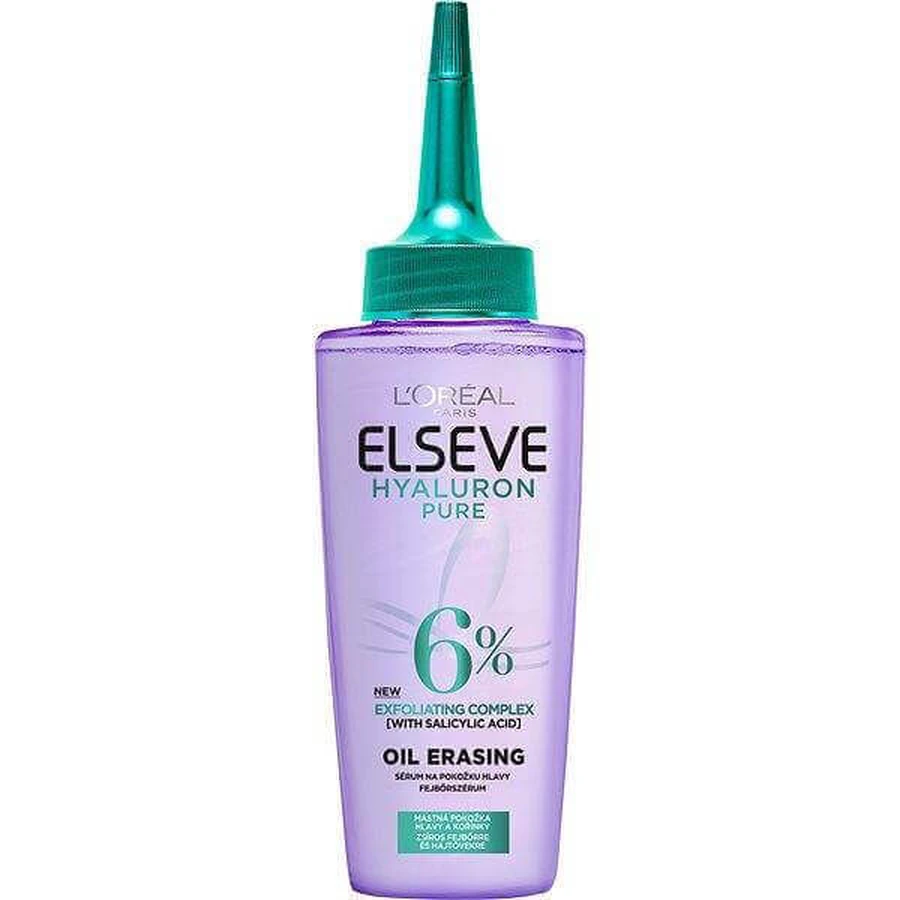 L'Oréal Paris Elseve Hyaluron Pure Serum 1×102 мл, очищувальна сироватка для шкіри голови: ціни та характеристики