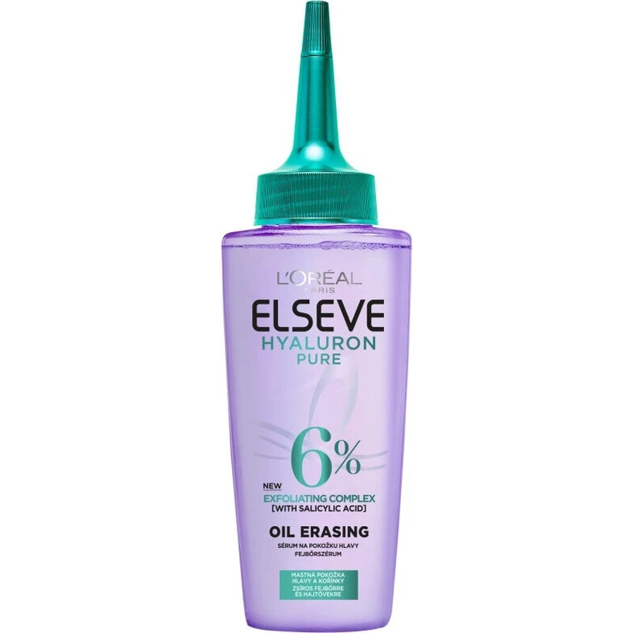 L'Oréal Paris Elseve Hyaluron Pure Serum 1×102 мл, очищувальна сироватка для шкіри голови: ціни та характеристики