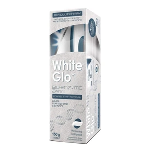 Відбілююча паста для зубів White Glo Bio-enzyme 24h, 150 мл, Barros Labortaories