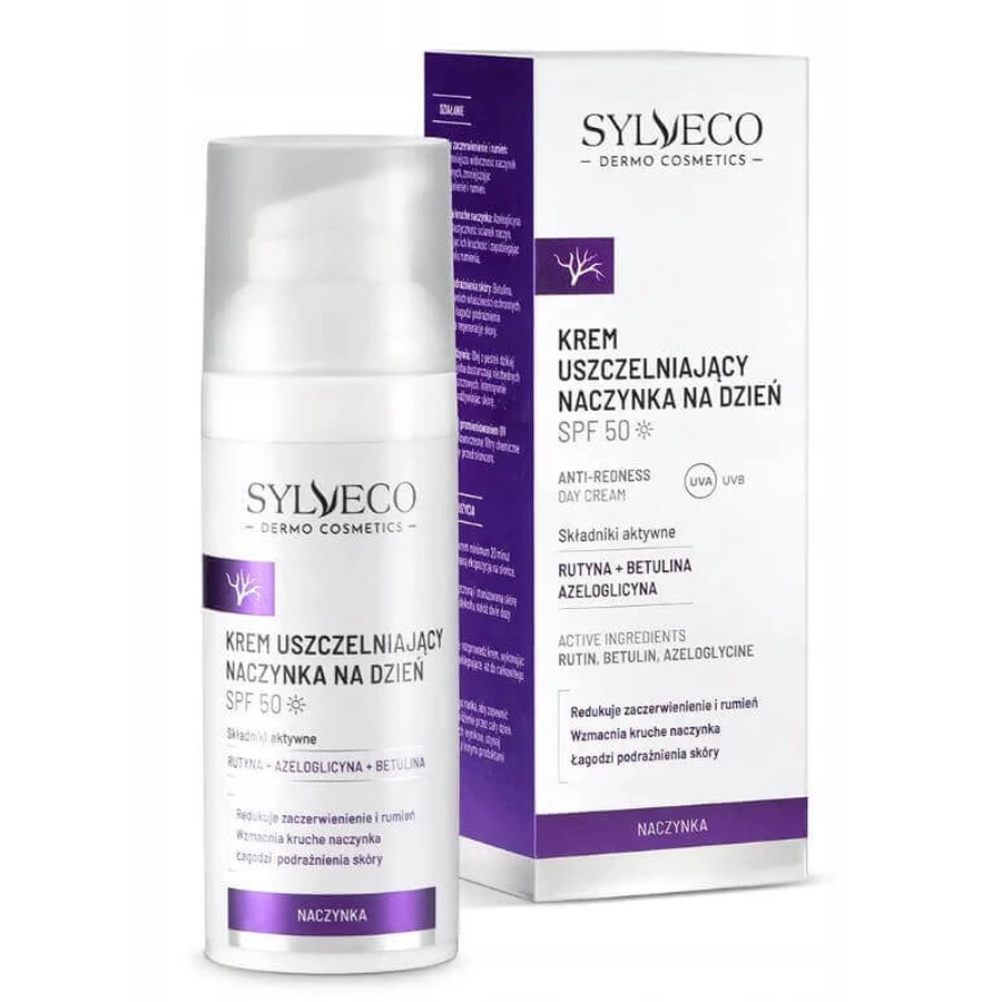Sylveco Dermo Naczynka Крем, що ущільнює капіляри, денний SPF 50, 50 мл: ціни та характеристики