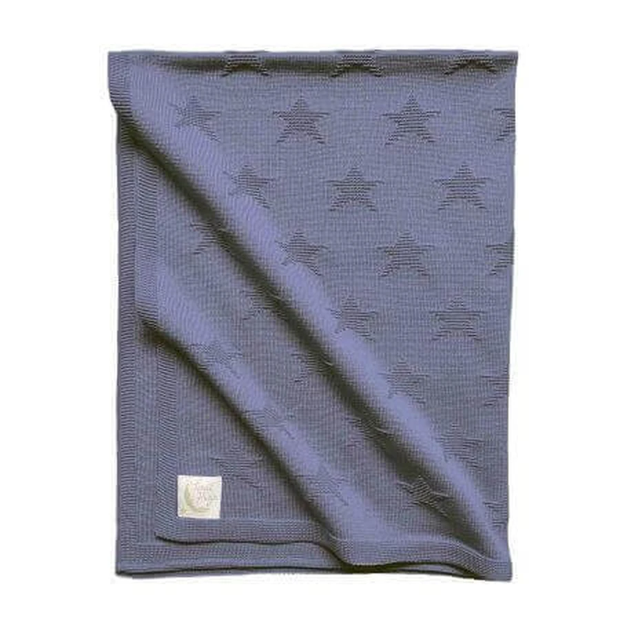 Вязаное одеяло First Hugs New Star, 80х100 см, Blue Sky, Tuxi Brands: цены и характеристики