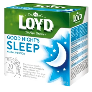 Фіточай Loyd Light Sleep Tea, пірамідки по 2 г, №20