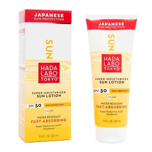 Солнцезащитный лосьон для тела SPF 50, 200 мл, Hada Labo Tokyo