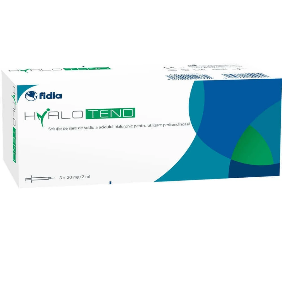 Гиалотенд, 20 мг, 3 преднаполненных шприца, Fidia Farmaceutici: цены и характеристики