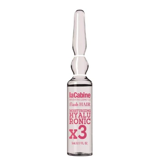 Flash Hair Moisturising Hyaluronic Гиалуроновый увлажняющий крем для волос Flash Moisturising Hyaluronic x3, 1 флакон x 5 мл, La Cabine