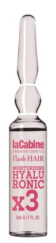 Flash Hair Moisturising Hyaluronic Гиалуроновый увлажняющий крем для волос Flash Moisturising Hyaluronic x3, 1 флакон x 5 мл, La Cabine