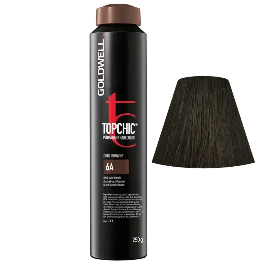 Перманентна фарба для волосся Goldwell Top Chic Can 6A 250 мл: ціни та характеристики