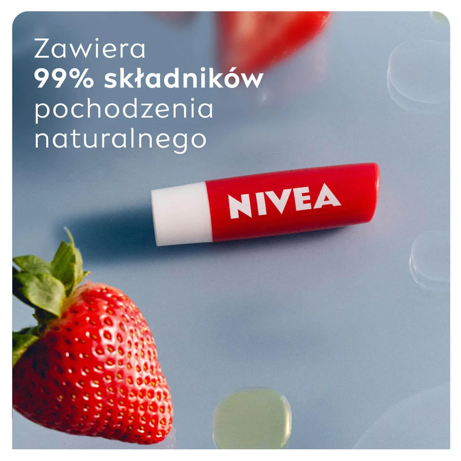 Nivea Клубничный блеск, питательная помада, 4,8 г: цены и характеристики