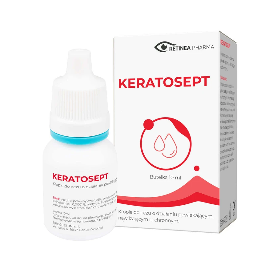 Кератосепт, глазные капли, 10 мл: цены и характеристики