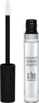 Блиск для губ She color&amp;style Volume'n shine 340/001, 5,2 г