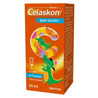Целаскон Zentiva Celaskon Baby капли, для детей с 1 месяца, 30 мл