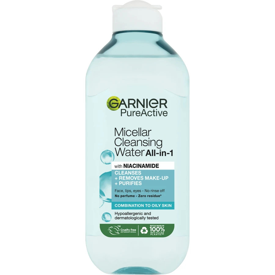 Garnier Skin Naturals Pure Micellar Water 3 в 1 400 мл: цены и характеристики
