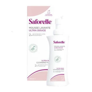 Ультрамягкая интимная очищающая пенка Saforelle, 250 мл, Iprad Laboratories