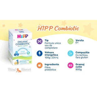 Стартовая молочная смесь Organic 1, +0 месяцев, 300 гр, Hipp