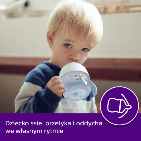 Avent Natural Response, тренировочная чашка с отзывчивой соской, SCF263/61, после 6 месяцев, 125 мл: цены и характеристики