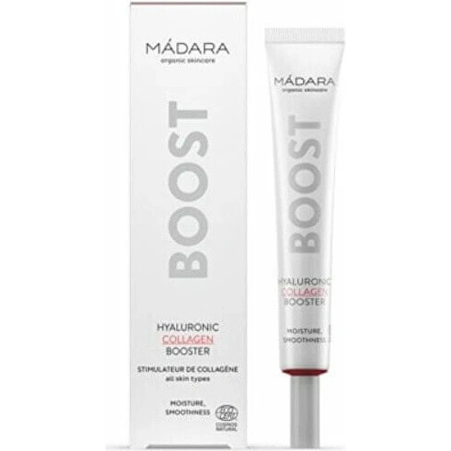 MÁDARA BOOST Гіалуронова сироватка для обличчя з колагеном 25мл 1×25мл, сироватка для обличчя: ціни та характеристики