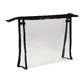 Косметичка Inter-Vion из ПВХ с каймой, маа, прозрачная