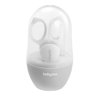 Набір для догляду за нігтями BabyOno 398/03 для немовлят та дітей, білий