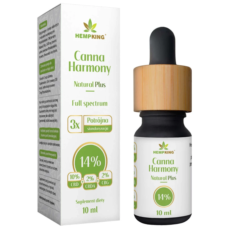 HempKing Canna Harmony 14%, капли, 10 мл: цены и характеристики