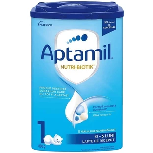 Суха молочна суміш Nutricia Aptamil Nutri-Biotik 1, 0-6 місяців, 800 г