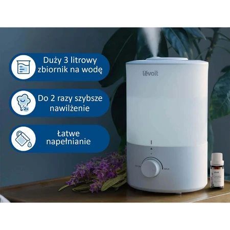 Levoit Dual 150, увлажнитель воздуха, 1 шт.: цены и характеристики