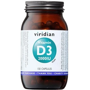 Viridian Вітамін D3 2000 МО 150 капсул