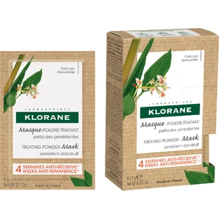 Klorane Маска для волосся порошкова з калганом 3 x 8 г