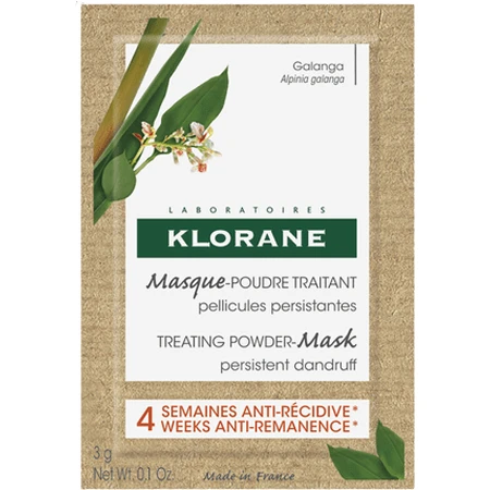 Klorane Маска для волосся порошкова з калганом 3 x 8 г: ціни та характеристики