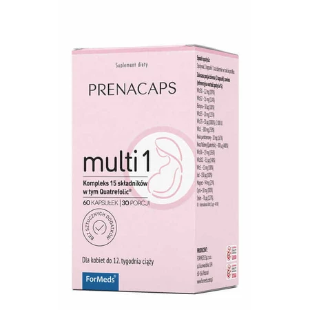 Prenacaps Multi 1 60 капсул ForMeds: цены и характеристики
