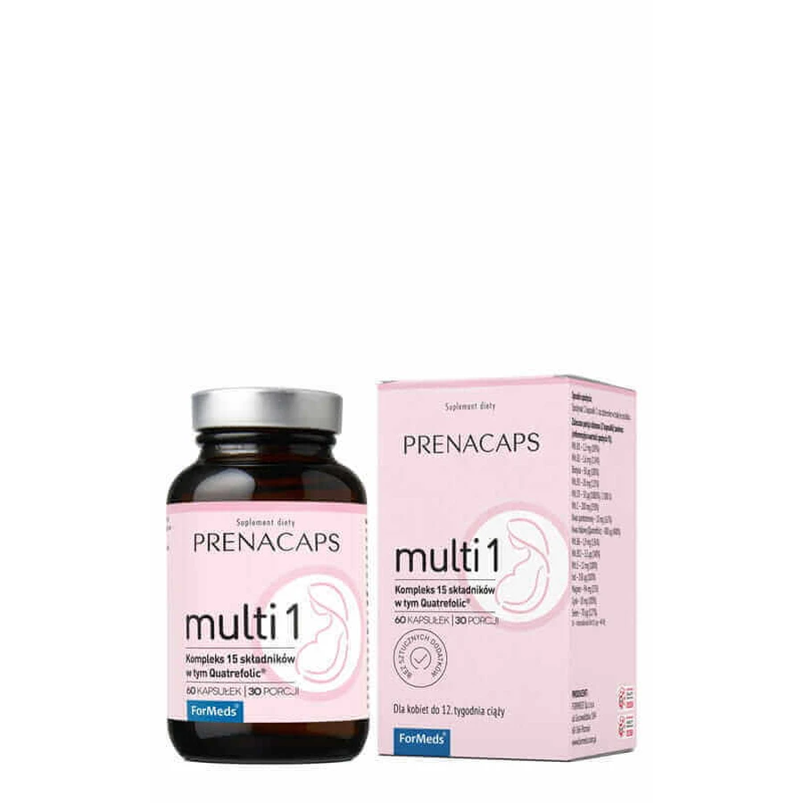 Prenacaps Multi 1 60 капсул ForMeds: цены и характеристики