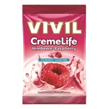 Цукерки Crème Life Класичні малинові без цукру, 110 г, Vivil