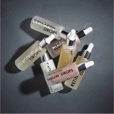 Сироватка для зволоження шкіри Rodial Collagen 30% Booster Drops Mini, зволожуюча сироватка для шкіри 10 мл: ціни та характеристики